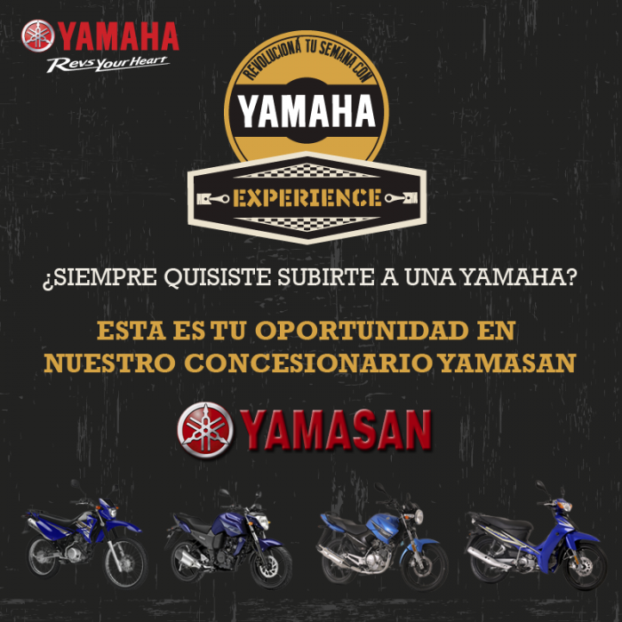 YAMAHA EXPERIENCE Yamaha Motor Argentina